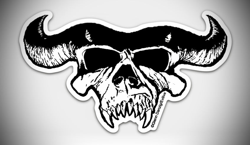 DANZIG SKULL MAGNET