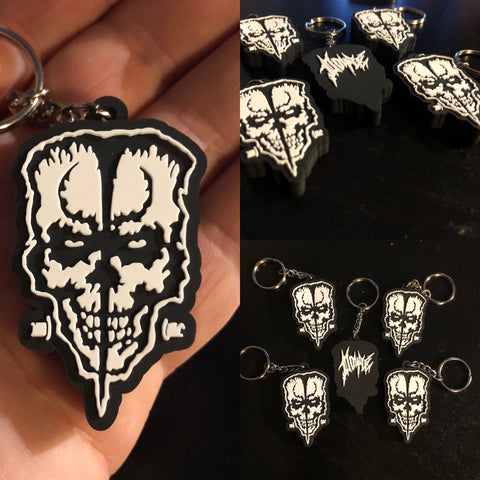 Doyle "Skull" Rubber keychain