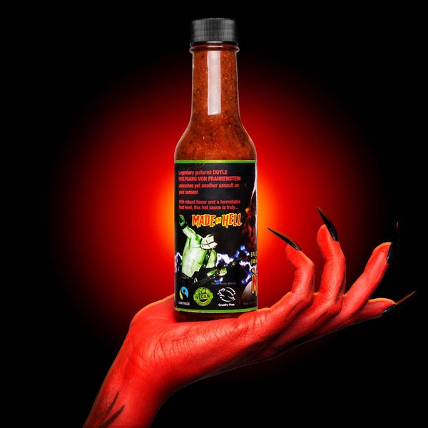 Doyle’s "Made in Hell" Hot Sauce (not signed)